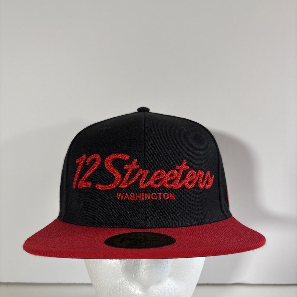 Physical Culture Washington 12 Streeters Black Fives Basketball‎ Snapback Hat